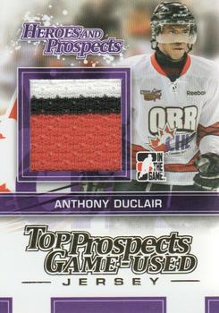 2013-14 In The Game Heroes and Prospects - Top Prospects Jersey Gold #TPM-05 Anthony Duclair Front