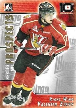 2013-14 In The Game Heroes and Prospects - Tenth Anniversary Tribute #T-01 Valentin Zykov Front