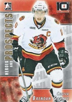 2013-14 In The Game Heroes and Prospects - Tenth Anniversary Tribute #T-03 Brendan Gaunce Front