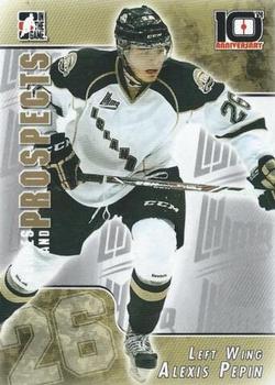2013-14 In The Game Heroes and Prospects - Tenth Anniversary Tribute #T-06 Alexis Pepin Front