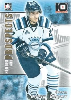 2013-14 In The Game Heroes and Prospects - Tenth Anniversary Tribute #T-07 Laurent Dauphin Front