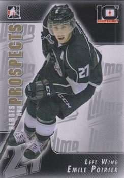 2013-14 In The Game Heroes and Prospects - Tenth Anniversary Tribute #T-15 Emile Poirier Front