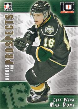 2013-14 In The Game Heroes and Prospects - Tenth Anniversary Tribute #T-22 Max Domi Front