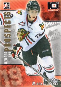 2013-14 In The Game Heroes and Prospects - Tenth Anniversary Tribute #T-33 Nicolas Petan Front
