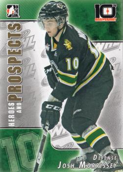 2013-14 In The Game Heroes and Prospects - Tenth Anniversary Tribute #T-34 Josh Morrissey Front