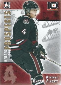 2013-14 In The Game Heroes and Prospects - Tenth Anniversary Tribute #T-35 Haydn Fleury Front