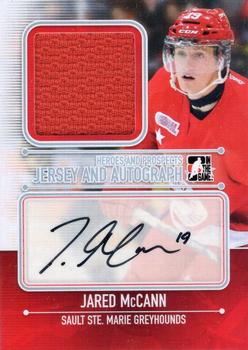 2013-14 In The Game Heroes and Prospects - Jersey Autographs Silver #MA-JM Jared McCann Front