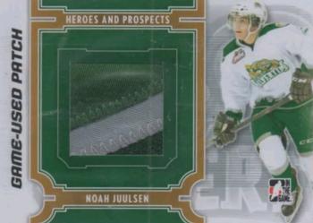 2013-14 In The Game Heroes and Prospects - Game-Used Patch Black #M-23 Noah Juulsen Front
