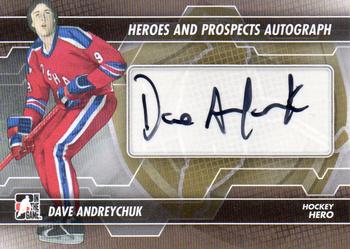 2013-14 In The Game Heroes and Prospects - Autographs #A-DAN Dave Andreychuk Front