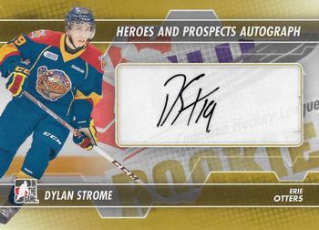 2013-14 In The Game Heroes and Prospects - Autographs #A-DS Dylan Strome Front