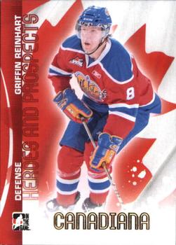 2013-14 In The Game Heroes and Prospects - Canadiana #C-GR Griffin Reinhart Front