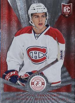 2013-14 Panini Totally Certified - Platinum Red #249 Michael Bournival Front