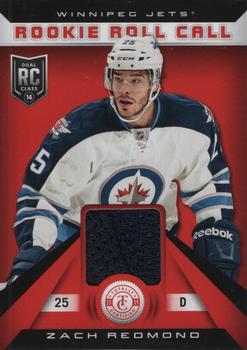 2013-14 Panini Totally Certified - Rookie Roll Call Red Jersey #RR-ZR Zach Redmond Front