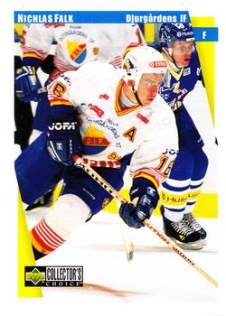 1997-98 Collector's Choice Swedish #44 Nichlas Falk Front