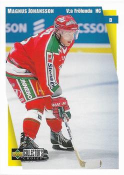 1997-98 Collector's Choice Swedish #73 Magnus Johansson Front