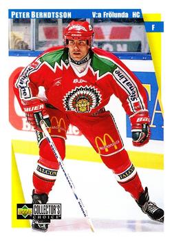 1997-98 Collector's Choice Swedish #80 Peter Berndtsson Front