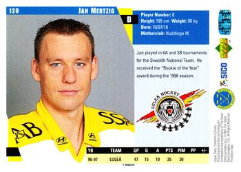 1997-98 Collector's Choice Swedish #120 Jan Mertzig Back