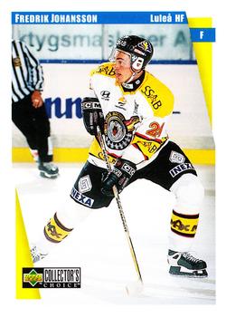 1997-98 Collector's Choice Swedish #130 Fredrik Johansson Front