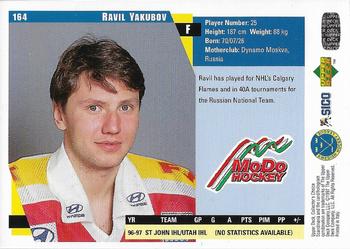 1997-98 Collector's Choice Swedish #164 Ravil Yakubov Back