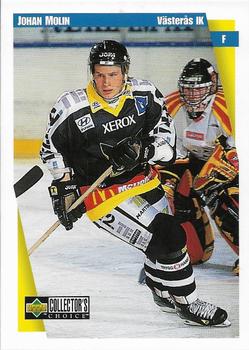1997-98 Collector's Choice Swedish #190 Johan Molin Front