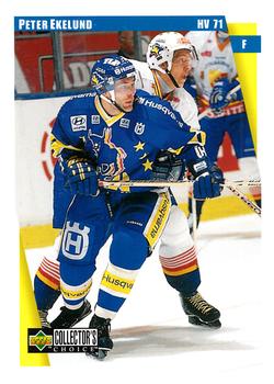 1997-98 Collector's Choice Swedish #93 Peter Ekelund Front