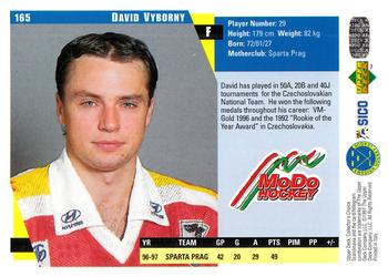 1997-98 Collector's Choice Swedish #165 David Vyborny Back