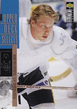 1997-98 Collector's Choice Swedish - Upper Deck Selects #UD1 Peter Forsberg Front