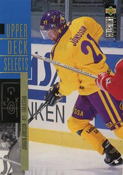 1997-98 Collector's Choice Swedish - Upper Deck Selects #UD6 Jörgen Jönsson Front