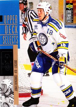 1997-98 Collector's Choice Swedish - Upper Deck Selects #UD10 Jonas Bergqvist Front