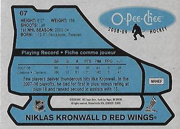 2008-09 O-Pee-Chee - 1979-80 Retro #67 Niklas Kronwall Back