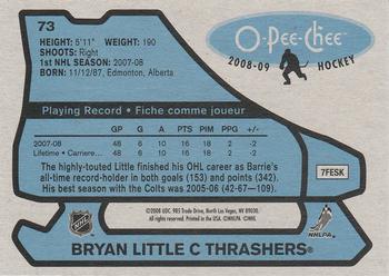 2008-09 O-Pee-Chee - 1979-80 Retro #73 Bryan Little Back