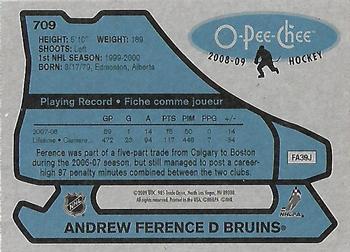 2008-09 O-Pee-Chee - 1979-80 Retro #709 Andrew Ference Back