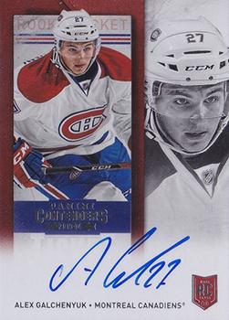 2013-14 Panini Contenders #265a Alex Galchenyuk Front
