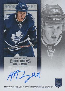 2013-14 Panini Contenders #273a Morgan Rielly Front