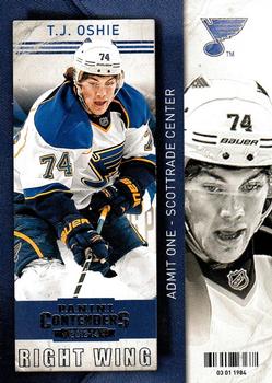 2013-14 Panini Contenders #5 T.J. Oshie Front