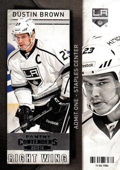 2013-14 Panini Contenders #25 Dustin Brown Front