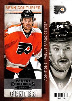 2013-14 Panini Contenders #75 Sean Couturier Front