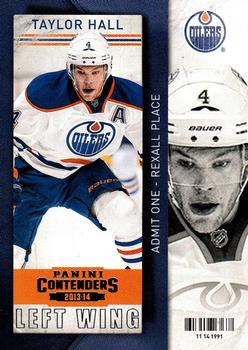 2013-14 Panini Contenders #97 Taylor Hall Front
