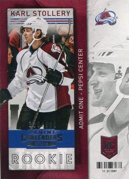 2013-14 Panini Contenders #109 Karl Stollery Front