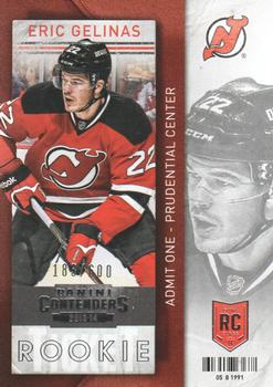 2013-14 Panini Contenders #120 Eric Gelinas Front