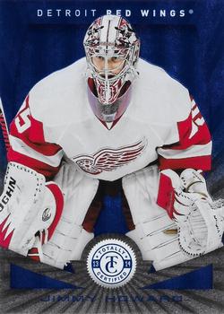 2013-14 Panini Totally Certified - Platinum Blue #68 Jimmy Howard Front
