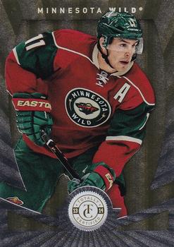 2013-14 Panini Totally Certified - Platinum Gold #38 Zach Parise Front