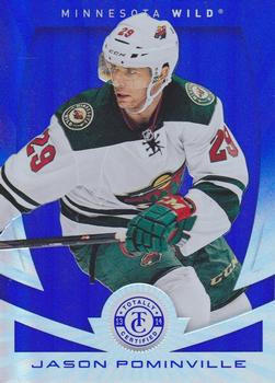 2013-14 Panini Totally Certified - Mirror Platinum Blue #39 Jason Pominville Front