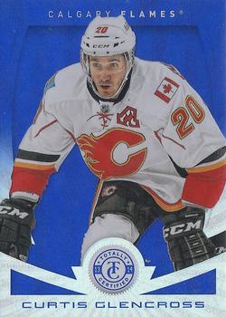 2013-14 Panini Totally Certified - Mirror Platinum Blue #11 Curtis Glencross Front