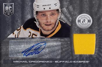 2013-14 Panini Totally Certified - Rookie Autograph Jersey #172 Mikhail Grigorenko Front