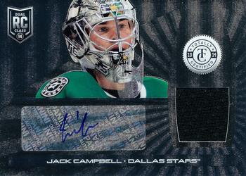 2013-14 Panini Totally Certified - Rookie Autograph Jersey #161 Jack Campbell Front