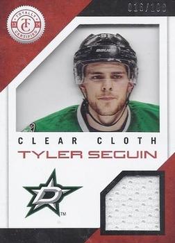2013-14 Panini Totally Certified - Clear Cloth Red Jersey #CL-TS Tyler Seguin Front
