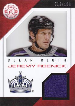 2013-14 Panini Totally Certified - Clear Cloth Red Jersey #CL-JR Jeremy Roenick Front