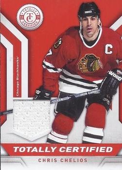 2013-14 Panini Totally Certified - Jerseys Red #TC-CCH Chris Chelios Front
