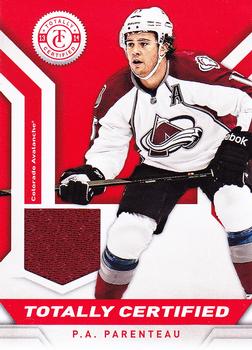 2013-14 Panini Totally Certified - Jerseys Red #TC-PAP P.A. Parenteau Front